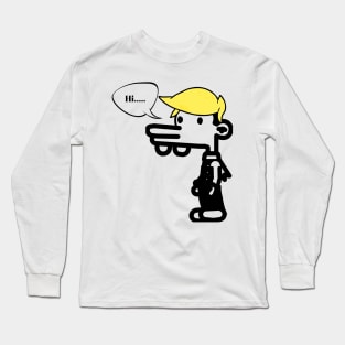 hi Manny Heffley Long Sleeve T-Shirt